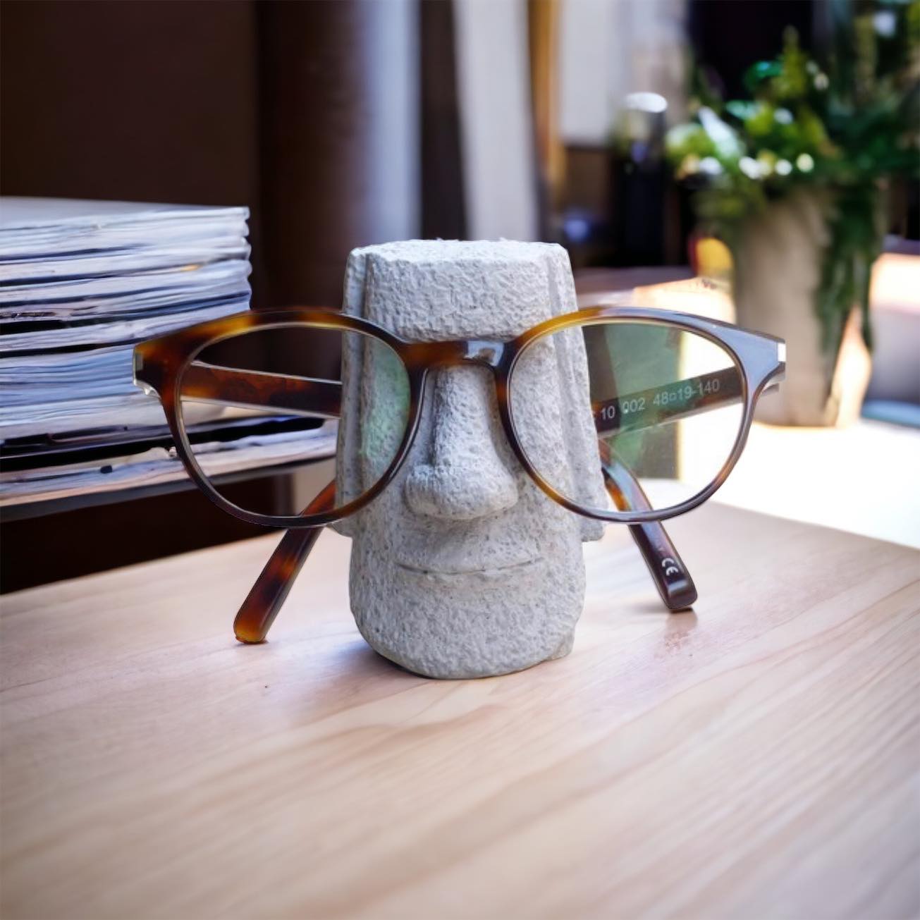 Moaï Repose lunettes - Atelier IDeco