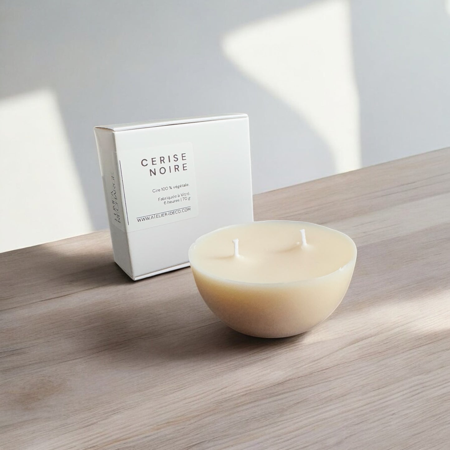 Bougie LUMÉA + 2 Recharges 70GR - Atelier IDeco