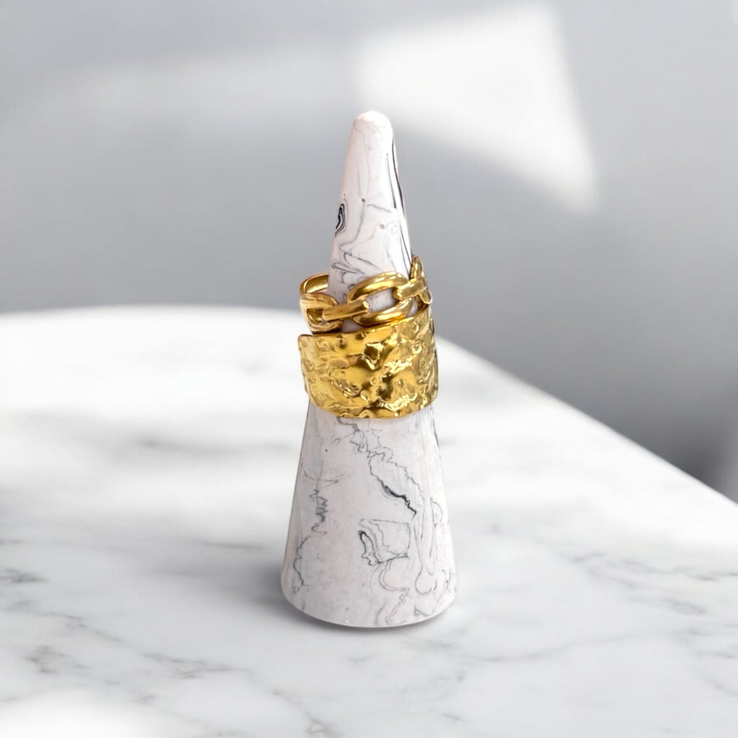 Présentoir Marbré pour Alliances - Atelier IDeco