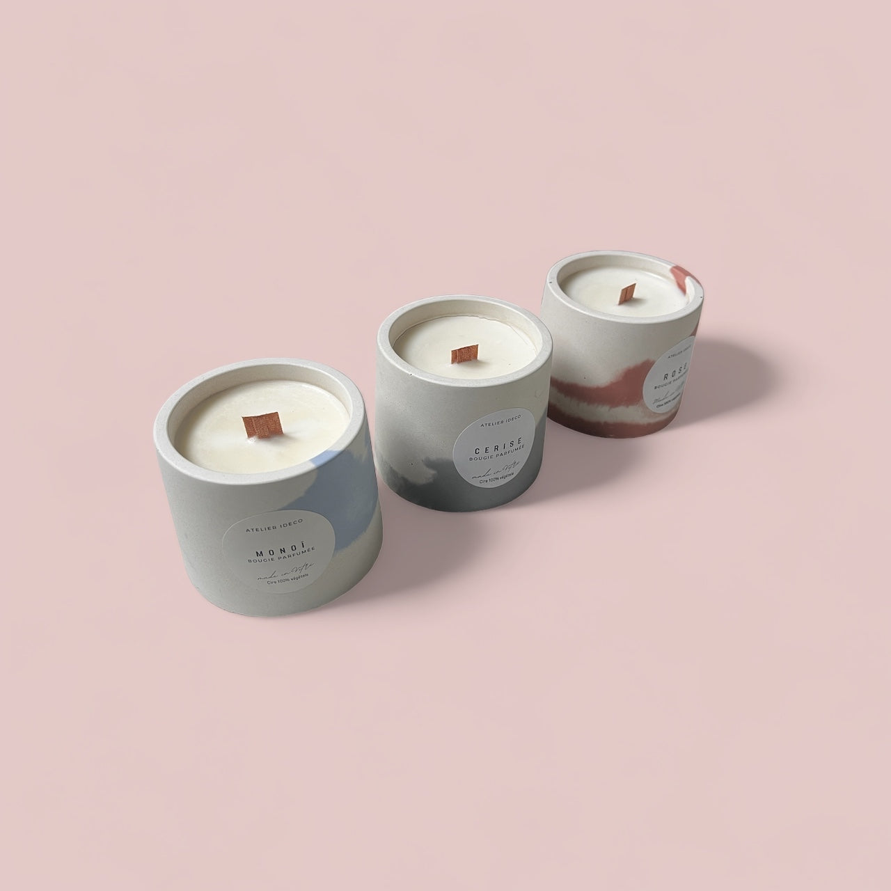 Bougie Parfumée Cerise Noire - Atelier IDeco