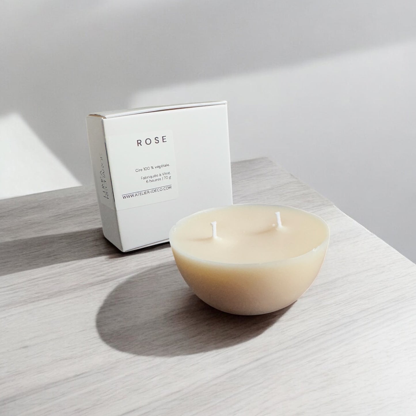 Bougie LUMÉA + 2 Recharges 70GR - Atelier IDeco