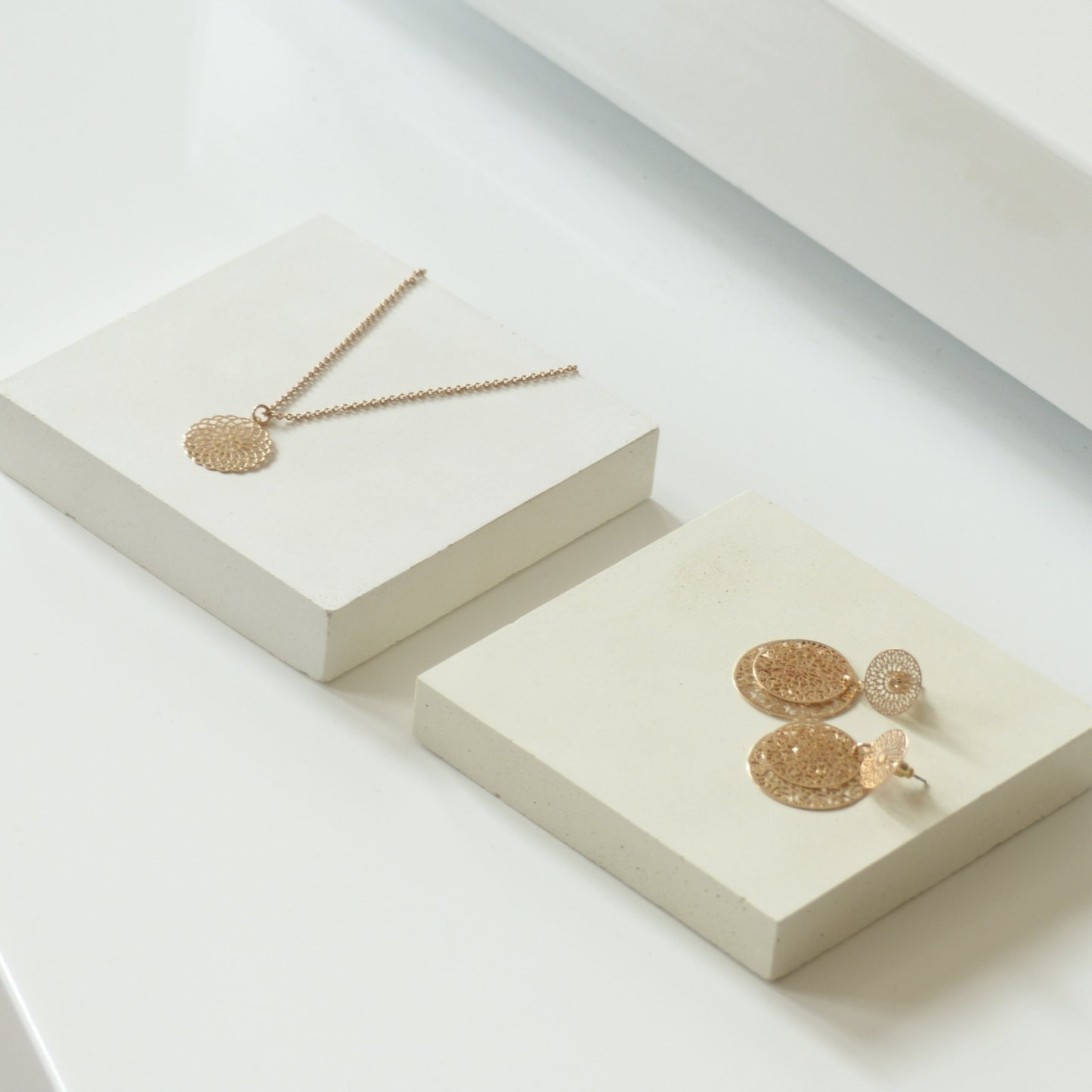 Deux carrés en béton - Atelier IDeco