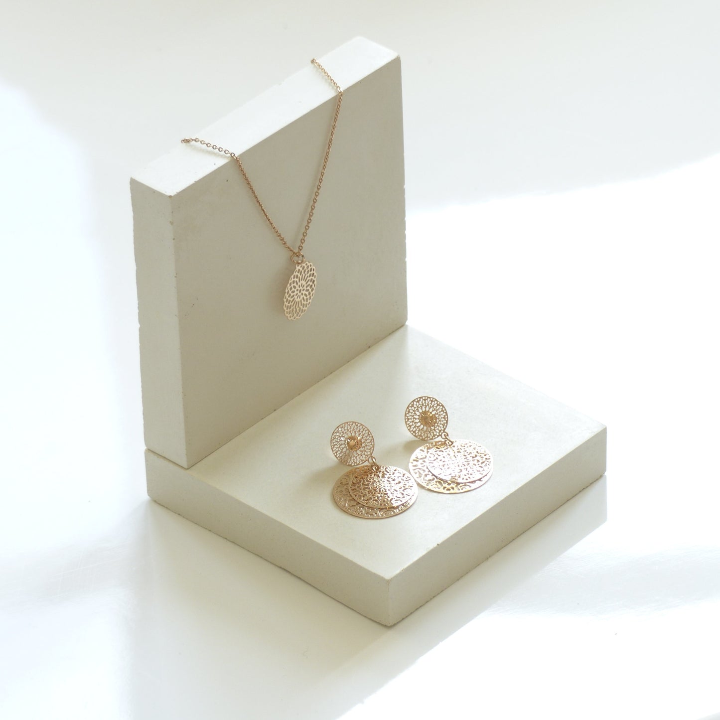 Deux carrés en béton - Atelier IDeco