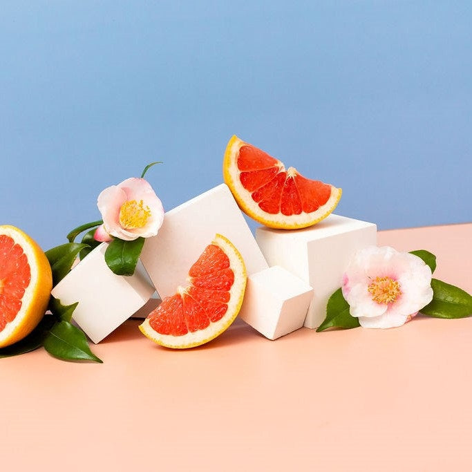 Trois cubes en béton blanc - Atelier IDeco