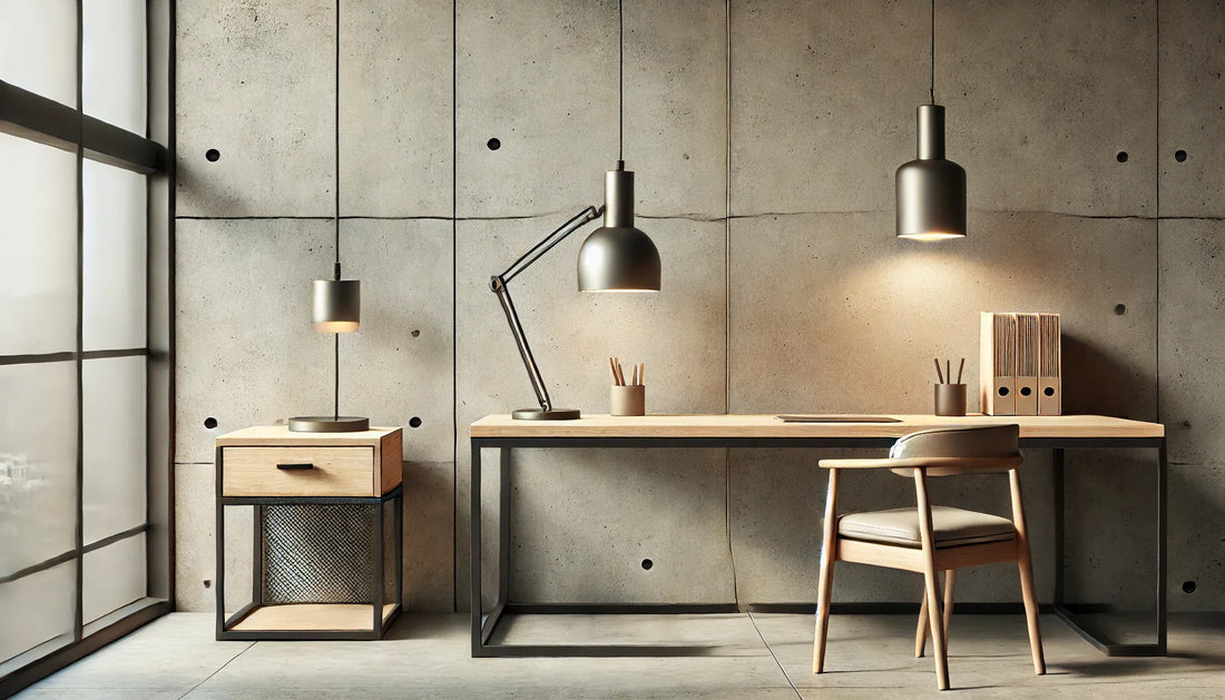 Pourquoi intégrer des matériaux bruts (bois, béton, métal) dans la déco de bureau ?