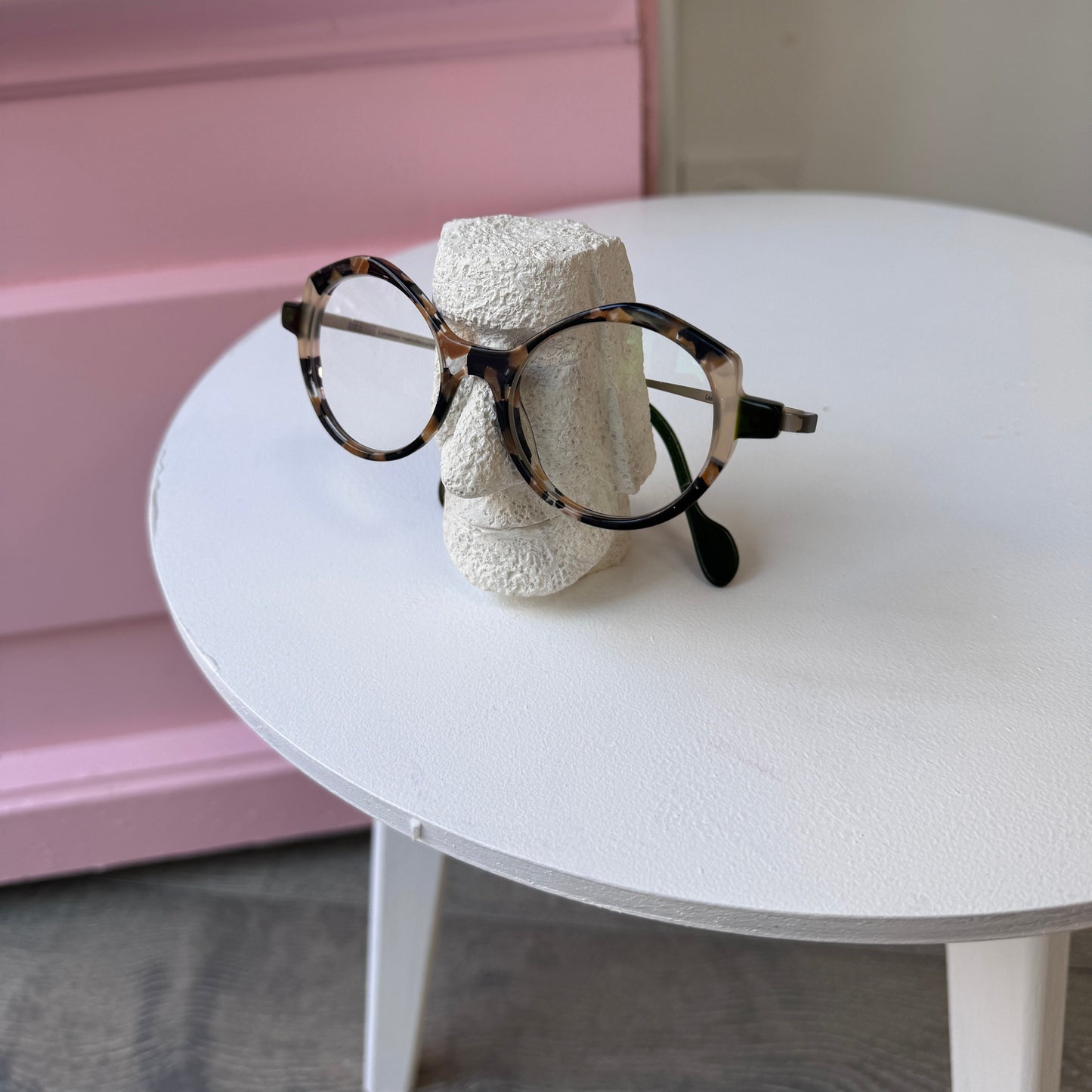 Moaï Repose Lunettes BLANC