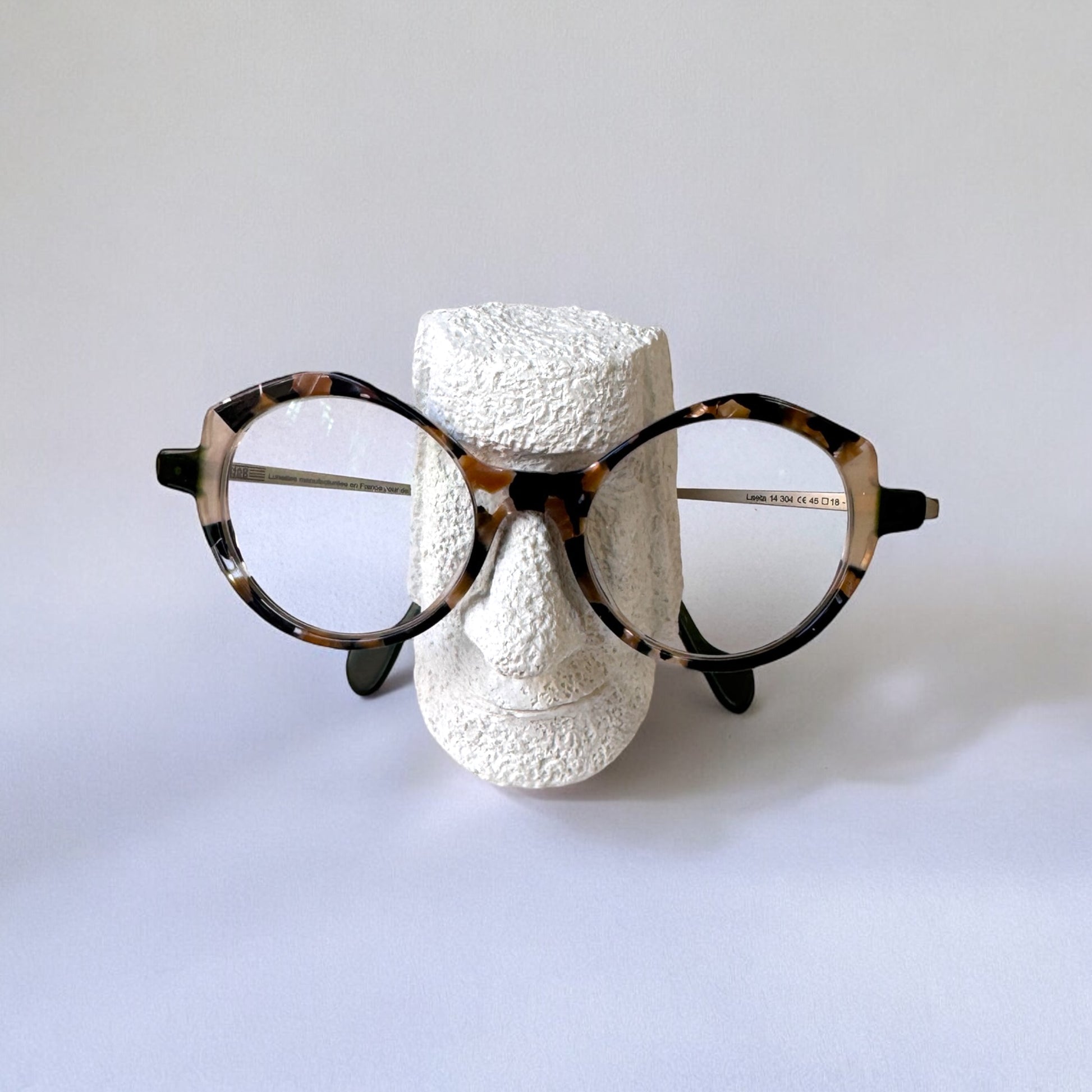 Moaï Repose Lunettes BLANC | Atelier IDeco