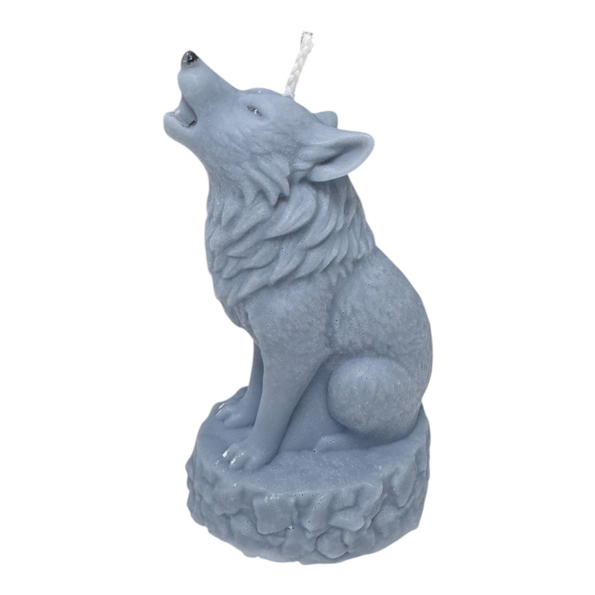 bougie en forme de loup