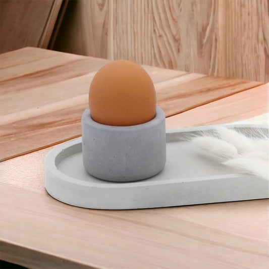 Concrete egg cup