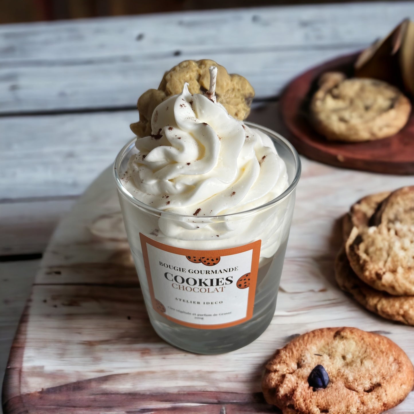 Chocolate Cookies Gourmet Candle