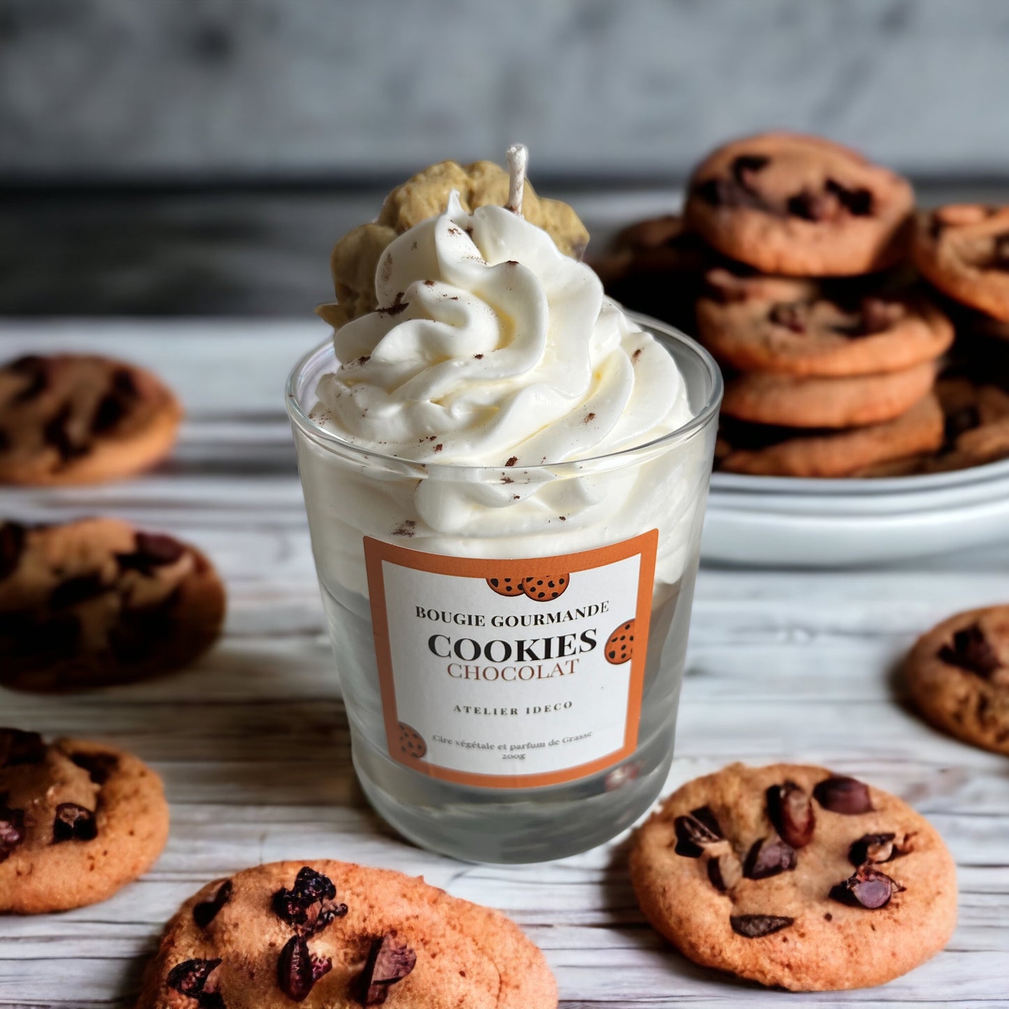 Chocolate Cookies Gourmet Candle