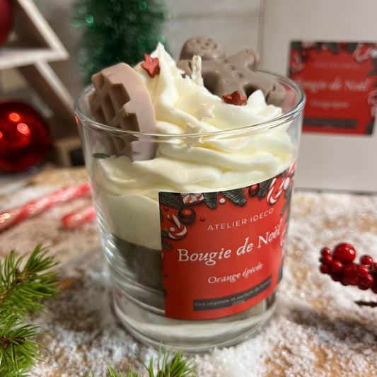 Christmas Gourmet Candle - Spicy Orange